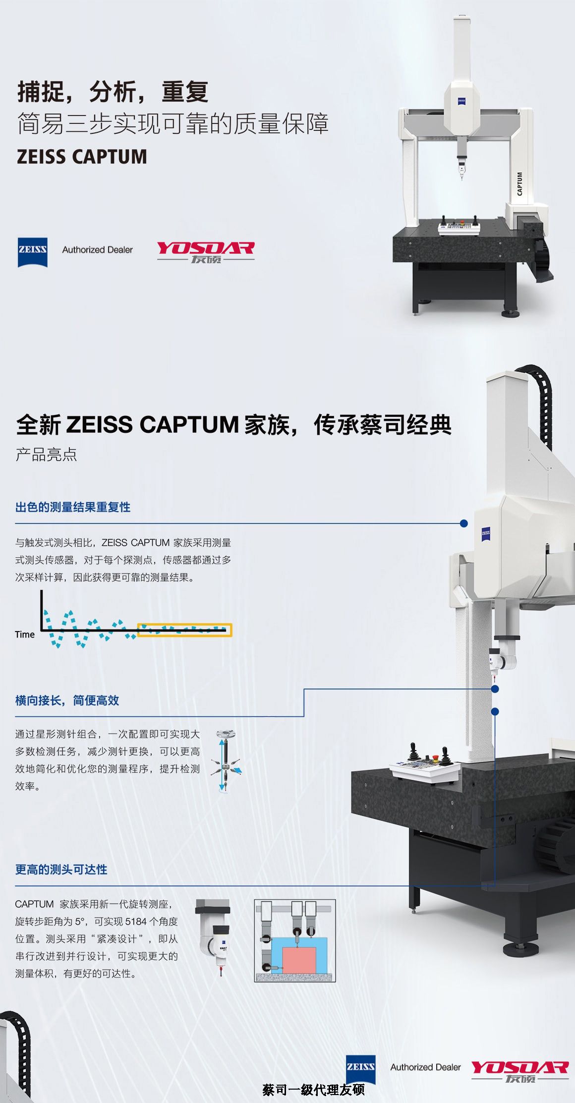 平顶山蔡司三坐标CAPTUM